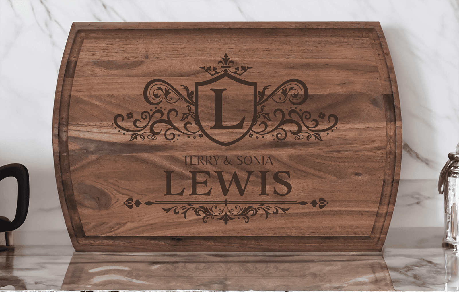 Regal Family Personalized Cutting Board