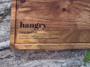 Hangry Cutting Board