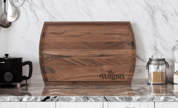 Groovy fam personalized cutting board - image 3
