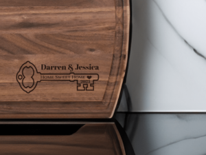 Key Design Personalized Cutting Board
