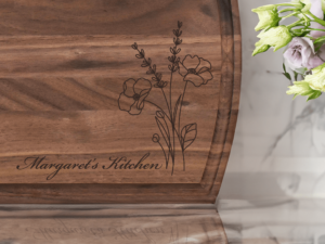 Coco Bolo Custom Cutting Boards, Serving Boards 3 Margaret's kitchen personalized cutting board
