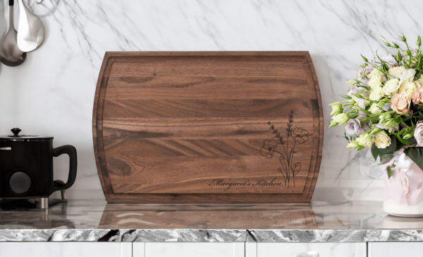 Margaret's kitchen personalized cutting board - image 3