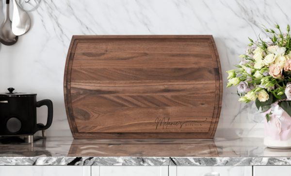 Melanie's kitchen personalized cutting board - image 2