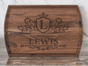 Regal Family Personalized Cutting Board