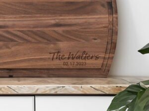 Classic Surname Personalized Cutting Board