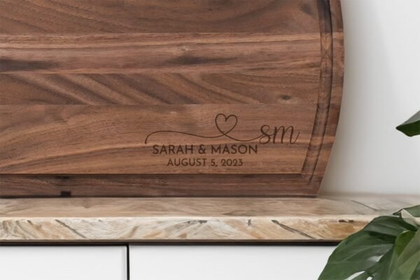 Malibu love personalized cutting board