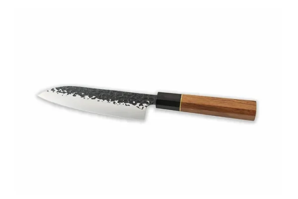 Rosewood santoku chef knife