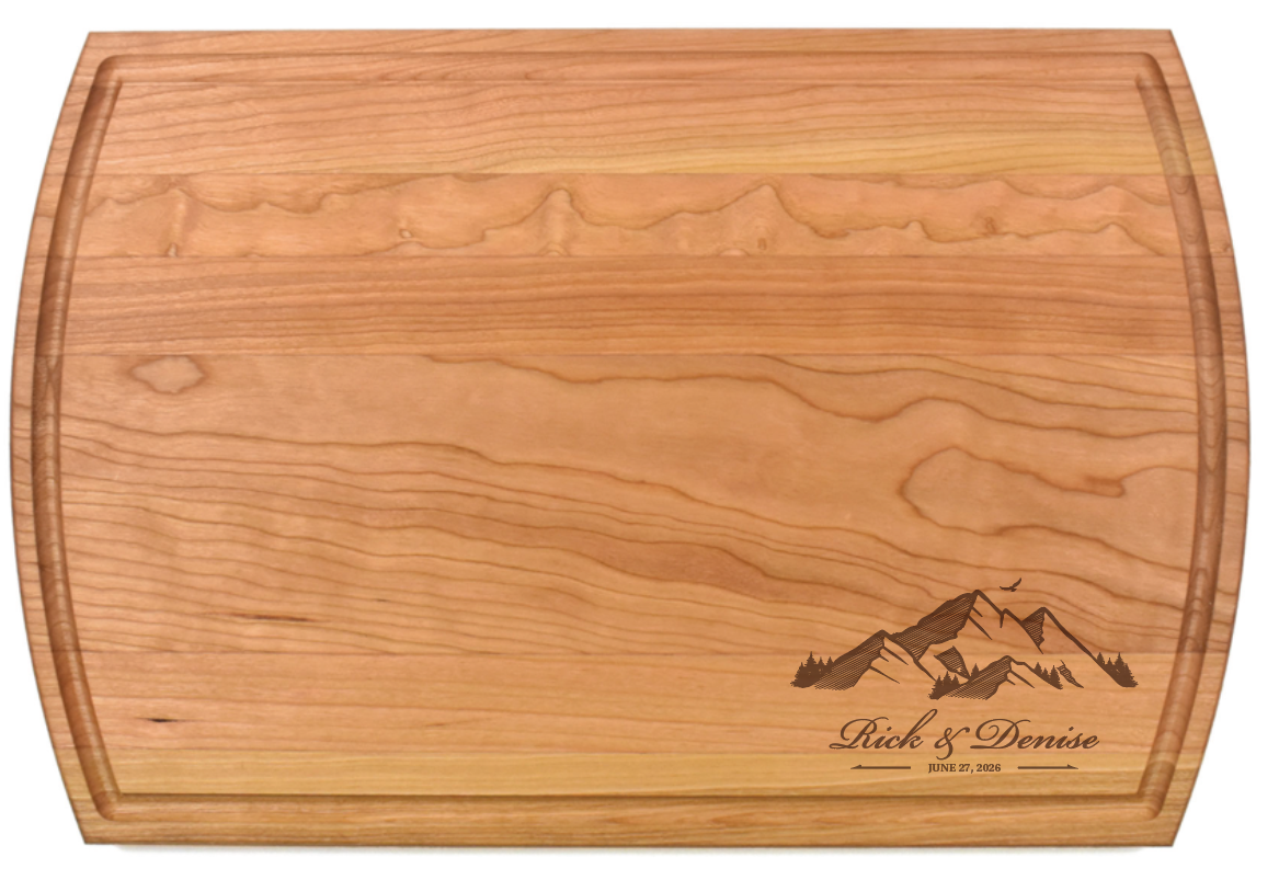 Mountain Landscape Personalized Cutting Board 7 Mountain Landscape Personalized Cutting Board - Image 7