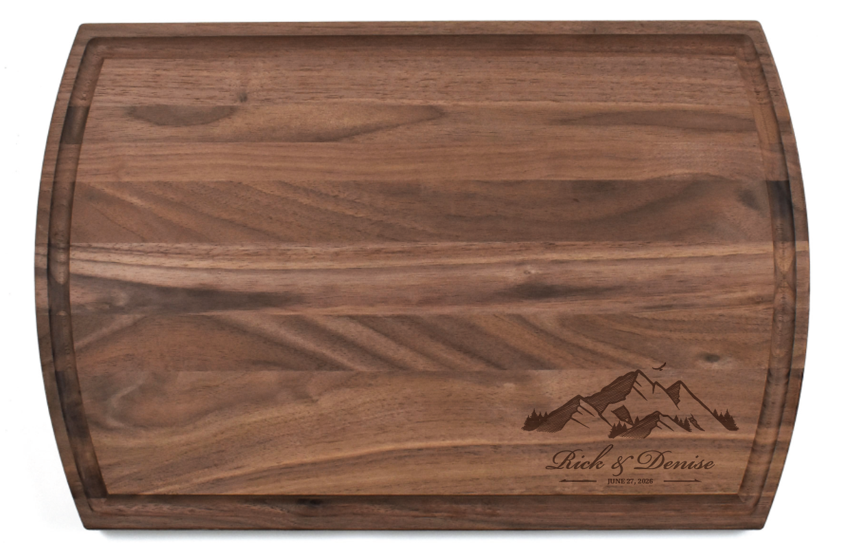 Mountain Landscape Personalized Cutting Board 6 Mountain Landscape Personalized Cutting Board - Image 6